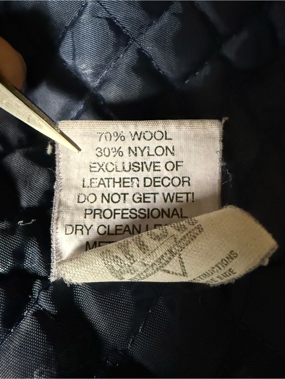 Vintage JH Design New York Yankees Wool Varsity Jacket 5XL Made in USA - Picture 12 of 13